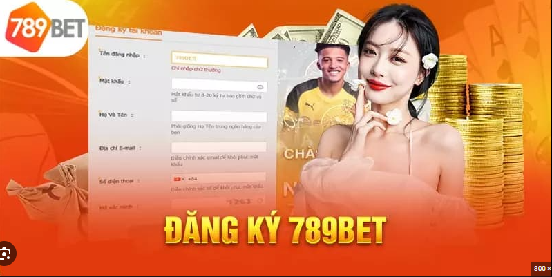 Tạo tài khoản đăng ký 789Bet